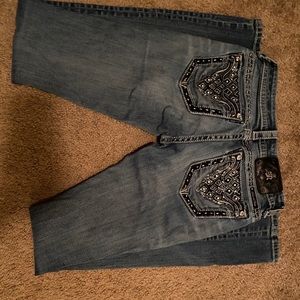 Lightly used Miss Me jeans